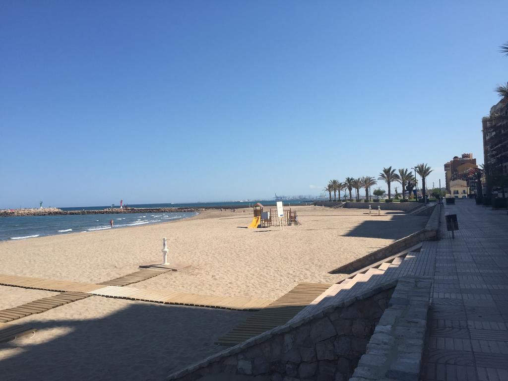 Apartment Near The Beach With Magnificent Views Port Saplaya Ngoại thất bức ảnh